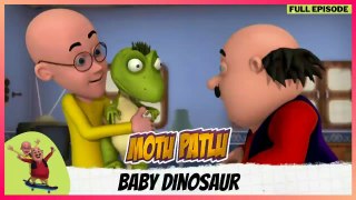 MOTU PATLU ll EPISODE-05 ll  BABY DINOSAUR  ll #motupatlu