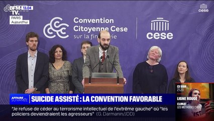 Fin de vie: la Convention dit "oui mais" au suicide assisté ou à l'euthanasie