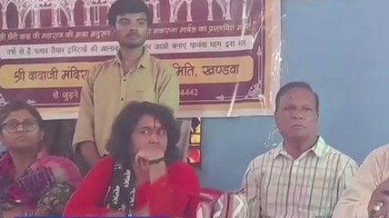 खंडवा: श्री दादाजी मंदिर निर्माण समिति को लेकर मातृशक्ति की बैठक सीएम को सौंपा ज्ञापन