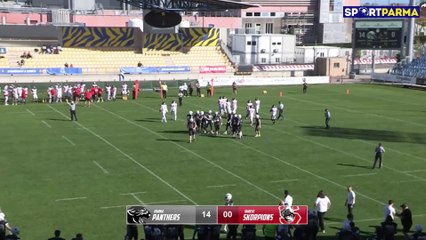 Parma Panthers - Skorpions Varese_24-0_HIGHLIGHTS e INTERVISTE