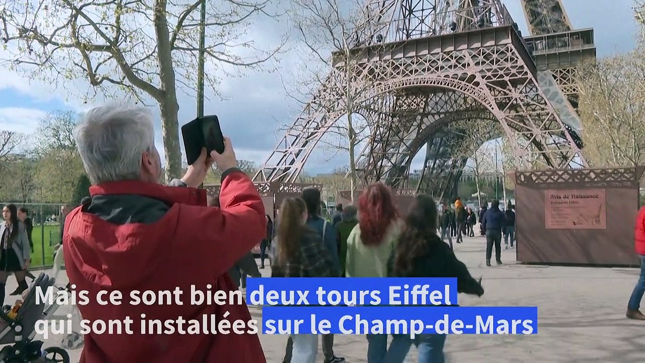 À Paris, non pas une mais deux tours Eiffel