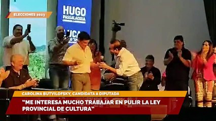 Elecciones 2023: “Me interesa mucho trabajar en pulir la Ley Provincial de Cultura”, dijo la candidata a diputada provincial Carolina Butvilofsky
