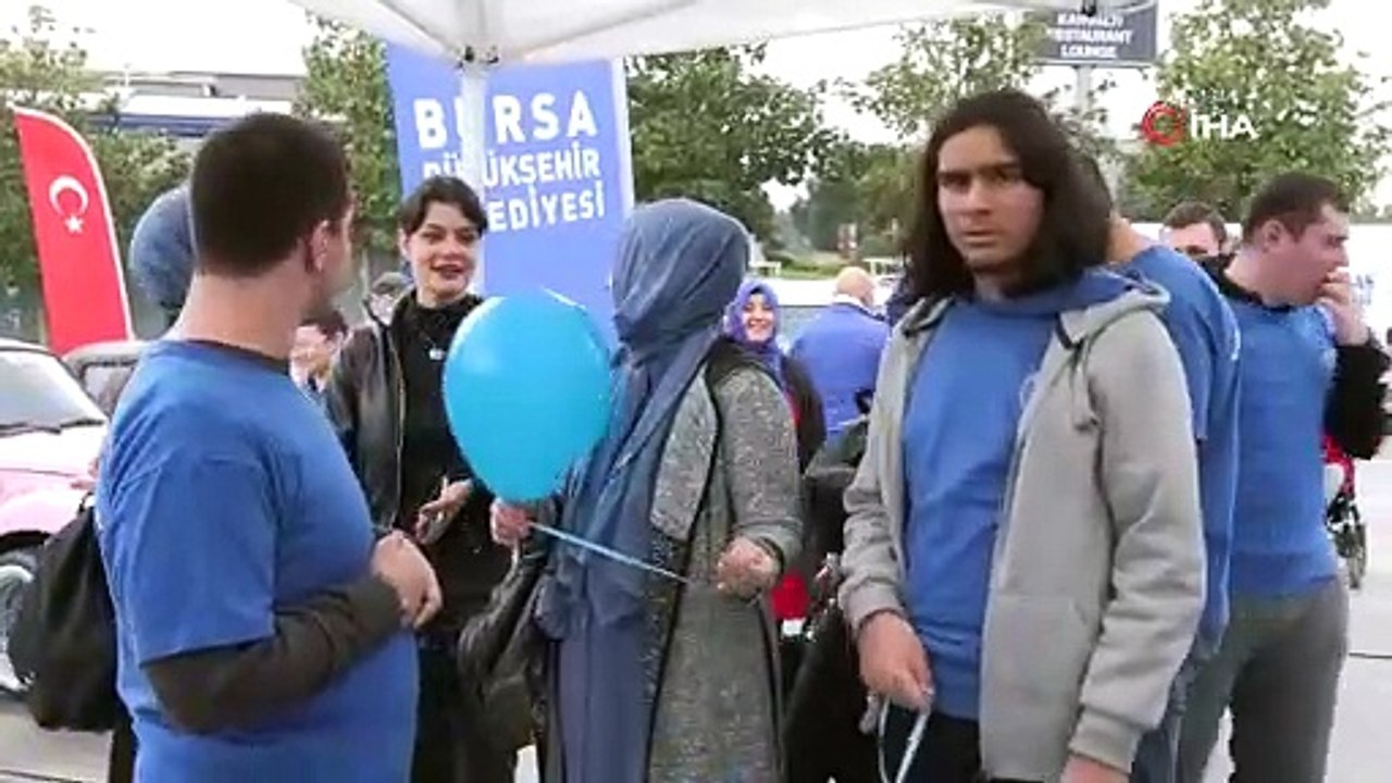 Otizmli çocuklara vosvos konvoyu