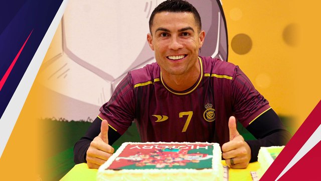 Pecahkan Rekor Caps Internasional Terbanyak, Al-Nassr Hadiahi Kue Spesial untuk Cristiano Ronaldo