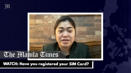 WATCH: Have you registered your SIM Card?