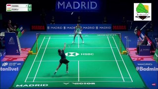 Gregoria Mariska Tunjung [5] vs Pusarla V. Sindhu [2] | Finals | Spain Masters 2023