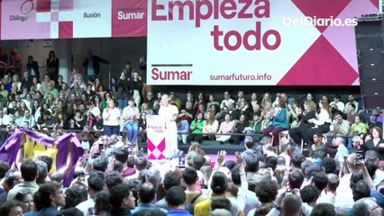 Discurso íntegro de Yolanda Díaz en la presentación de su candidatura a las generales