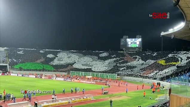 _الكورفا سود_ ترفع تيفو ثاني مذهل في مباراة سيمبا التنزاني في عصبة الأبطال