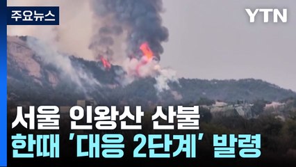 종로구 인왕산에서 산불...서울 산불로는 첫 '대응 2단계' / YTN
