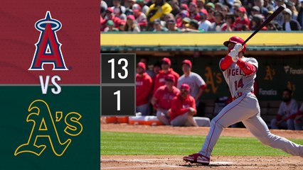 Resumen Angelinos de Los Angeles vs Atléticos de Oakland | MLB 01-04-2023