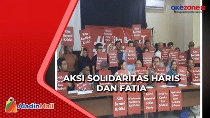 Solidaritas Koalisi Masyarakat Sipil untuk Haris dan Fatia Jelang Sidang Pencemaran Nama Baik Luhut