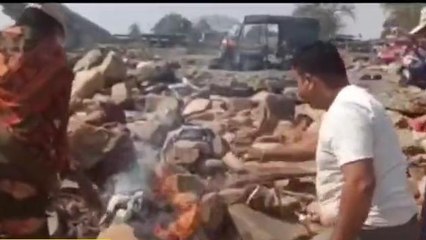 नर्मदापुरम: भारतीय मानव अधिकार सहकार ट्रस्ट ने नर्मदा तट पर चलाया सफाई अभियान