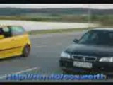 [CORSE CLANDESTINE]Fiat  GT Turbo Vs. Honda Civic