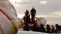 Flucht übers Mittelmeer: 92 Menschen vor Libyens Küste gerettet