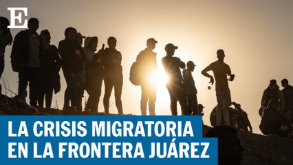 Incendio en estación migratoria de Juárez