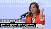 Archipelago Philippine Ferries Corporation Chairperson Ms. Mary Ann Pastrana - Business and Politics with Dante 'Klink' Ang II