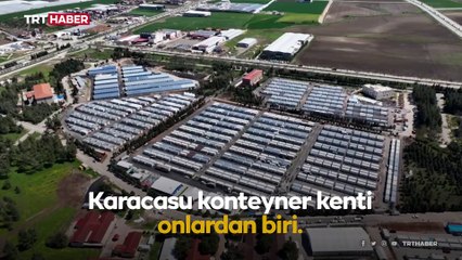 Karacasu'da yaşam alanı oluşturuldu