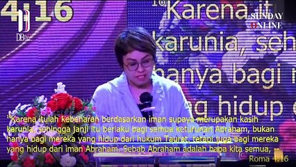 Iman besar Abraham - Debby Basjir #debbybasjir