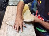 How to make toe guard of cricket Bat | Cricket bat ki toe bnane ka tarika.