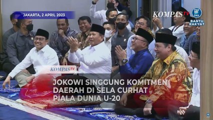 Jokowi Singgung Komitmen Daerah di Sela Curhat soal Piala Dunia U-20