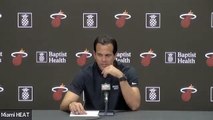 Miami Heat coach Erik Spoelstra on Cody Zeller's impact against Dallas Mavericks