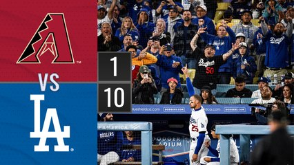 Resumen Dbacks de Arizona vs Dodgers de los Ángeles | MLB 01-04-2023