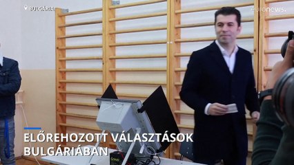 Download Video: Megkezdődtek az előrehozott bolgár választások