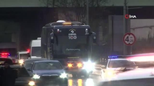 Beşiktaş derbi için Kadıköy'e geldi