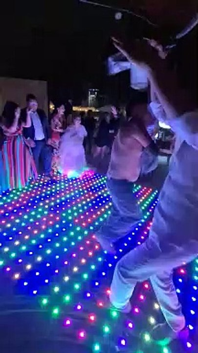 Man Makes a Mess on the Dance Floor