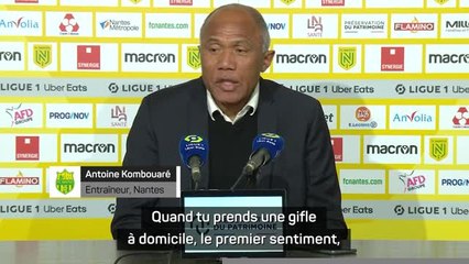 29e j. - Kombouaré : "Le premier sentiment, c'est un sentiment de honte"