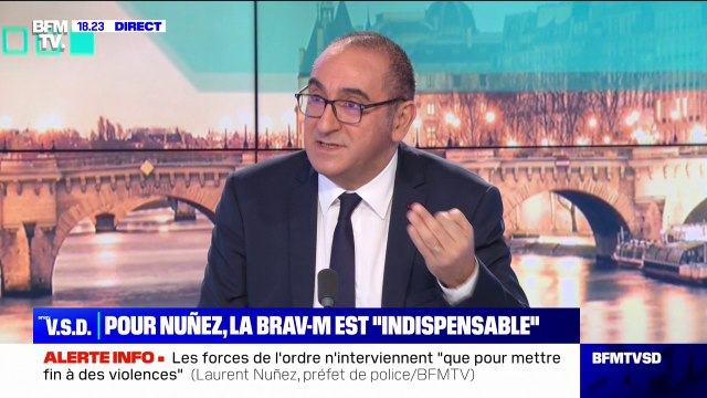 Laurent Nuñez: Gérald Darmanin a raison de dire qu'il n'y a pas de violences policières systémiques