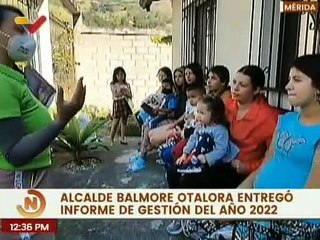 Mérida | Alcalde Balmore Otalora entrega informe de gestión del año 2022