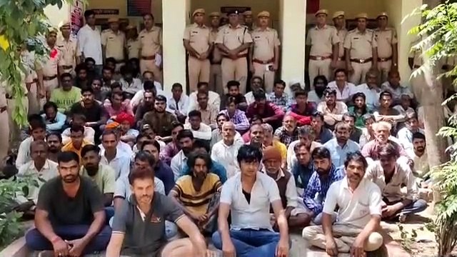 पुलिस की ताबड़तोड़ कार्रवाई, एक ही दिन में 553 वांछित आरोपी गिरफ्तार