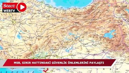 Tải video: MSB, sınır hattındaki teknoloji yoğunluklu güvenlik önlemlerini paylaştı