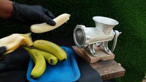 EXPERIMENT: BANANA vs Meat Grinder