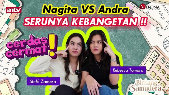 STEFFI ZAMORA & REBECCA TAMARA IKUTAN CERDAS CERMAT, SERUNYA KEBANGETAN !!! - BINTANG SAMUDERA