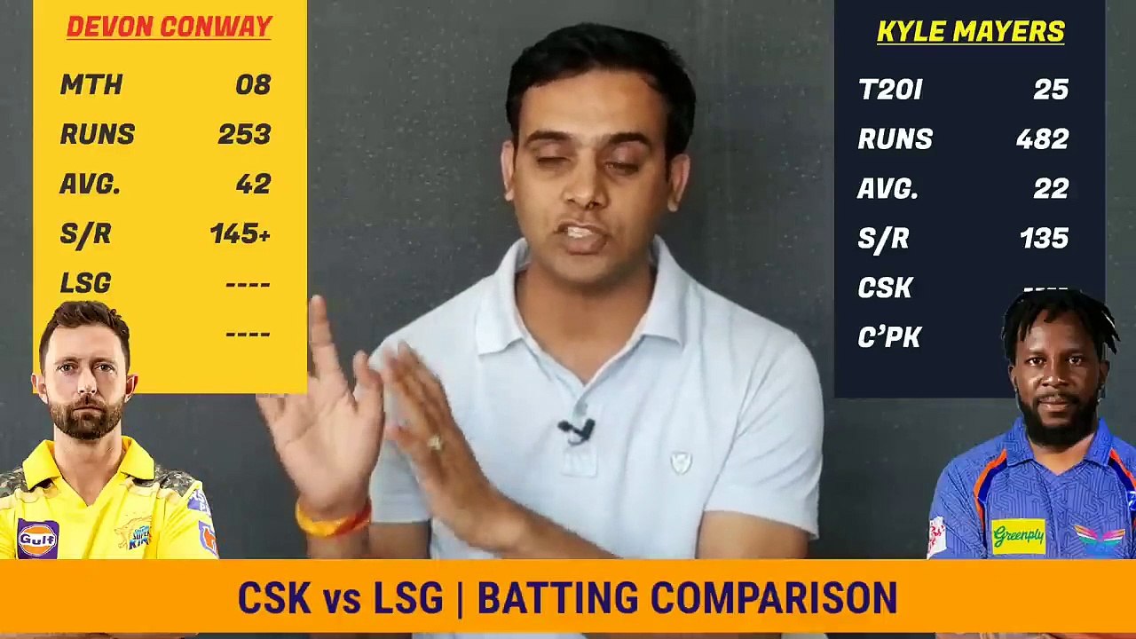 बल्ले से हल्ला CSK vs LSG IPL 2023 _ Chennai Super Kings vs Lucknow Super Giant _ Batting Comparison