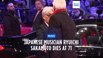 Japanese composer Sakamoto dies aged 71
