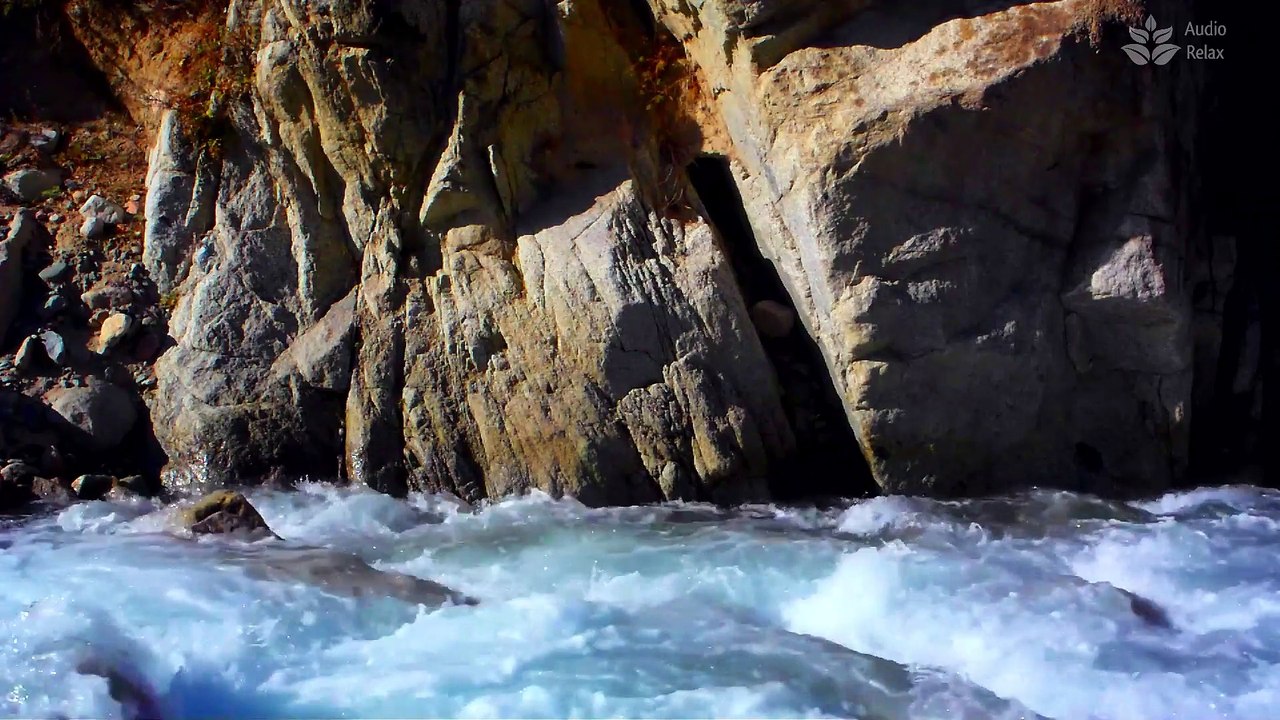 Mountain River Serenity: 1 Hour of Relaxing Flow for Sleep and Meditation