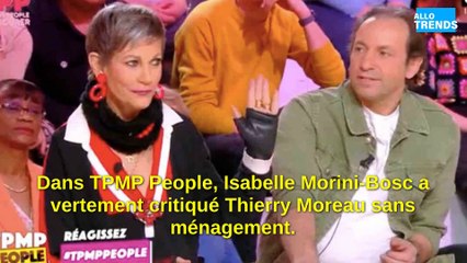 "Isabelle Morini-Bosc s'en prend à nouveau à Thierry Moreau dans TPMP !"