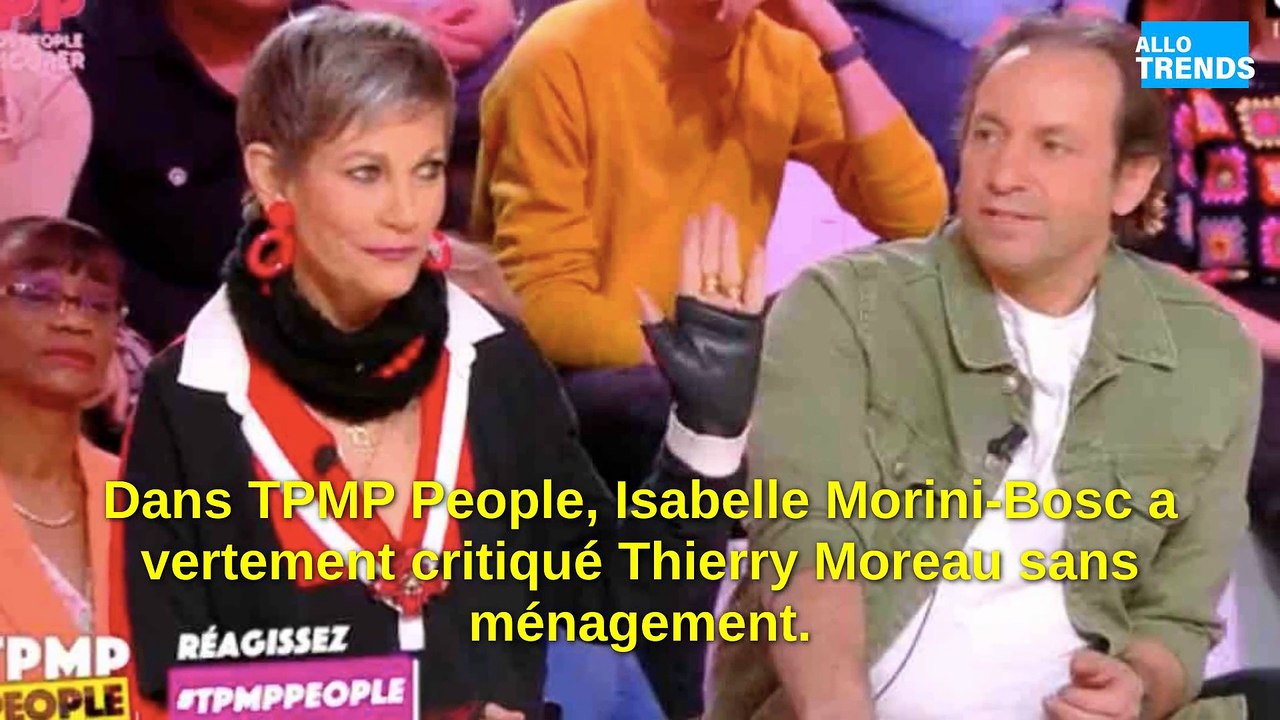"Isabelle Morini-Bosc s'en prend à nouveau à Thierry Moreau dans TPMP !"