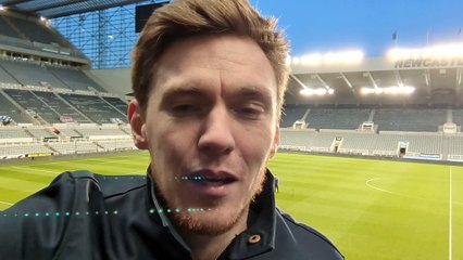 下载视频: Newcastle United 2-0 Manchester United: Dominic Scurr reaction