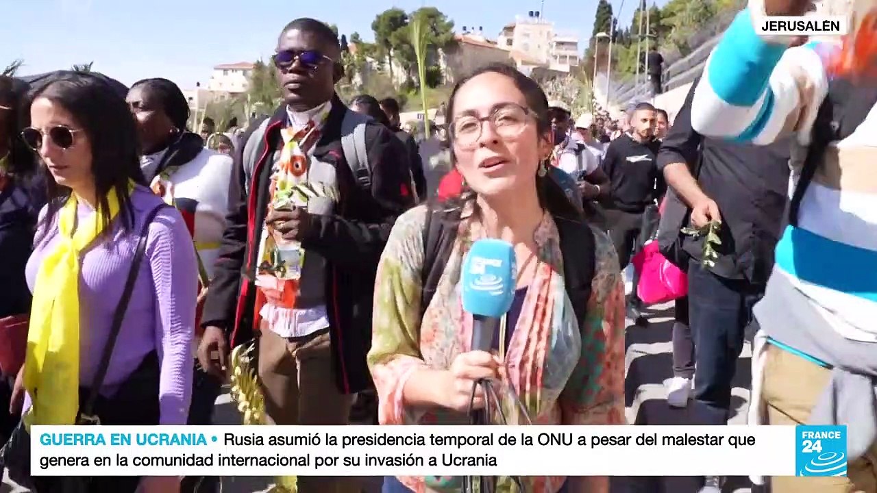 Informe desde Jerusalén: festiva procesión del Domingo de Ramos, pese a ataques a cristianos