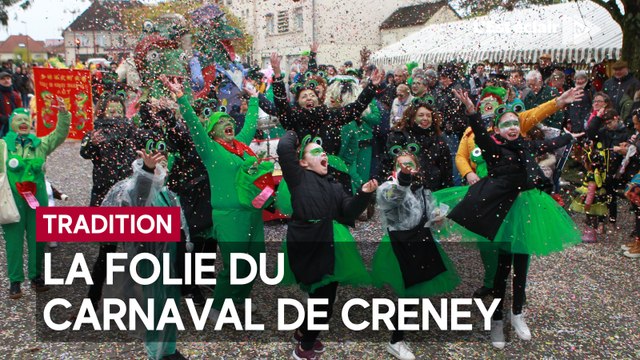 Carnaval pluvieux, Carnaval heureux à Creney-près-Troyes