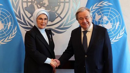 BM Sıfır Atık Zirvesi'ne katılan Emine Erdoğan'a "başkanlık" teklifi: Bu fırsatı değerlendirmek için elimizden geleni yapacağız