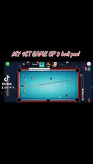 1ST MATCH OF 8 BALL POOL