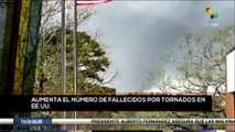 teleSUR Noticias 15:30 02-04: Aumenta número de fallecidos por tornados en EE.UU.