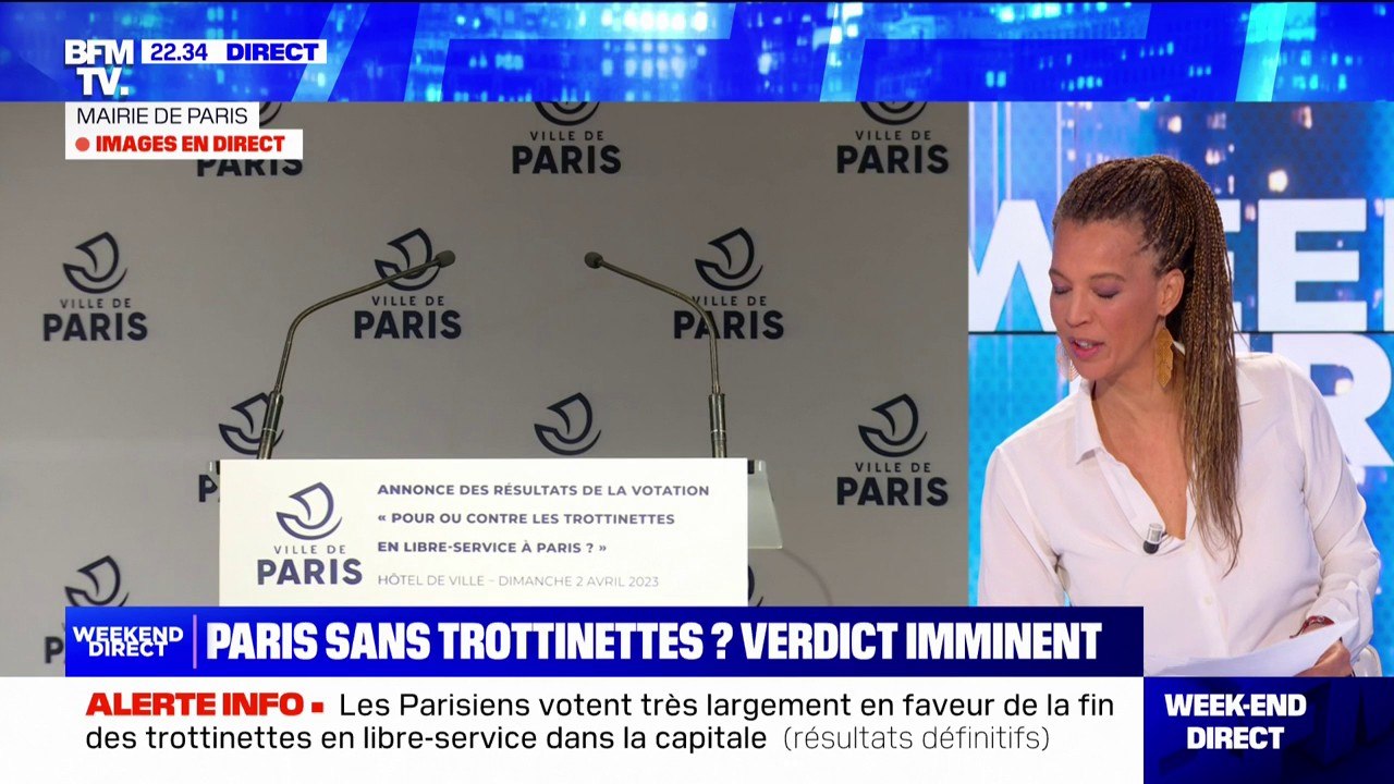Près de 90% des Parisiens votent contre le main...