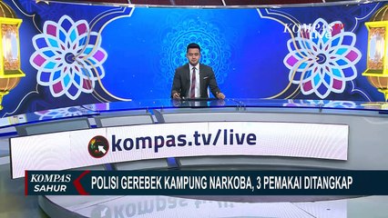 Detik-Detik Penggerebekan Kampung Ambon di Cengkareng, Polisi Tangkap 3 Pemakai!