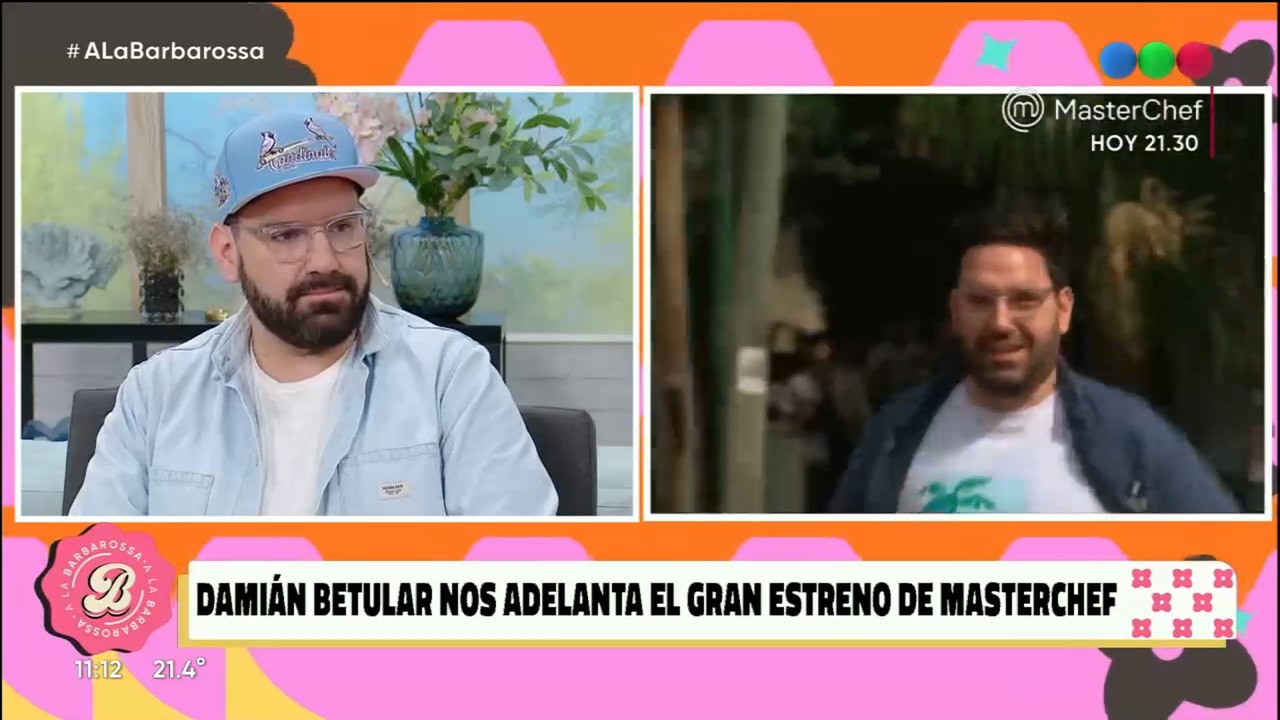 Damián Betular- "Masterchef"- Wanda Nara